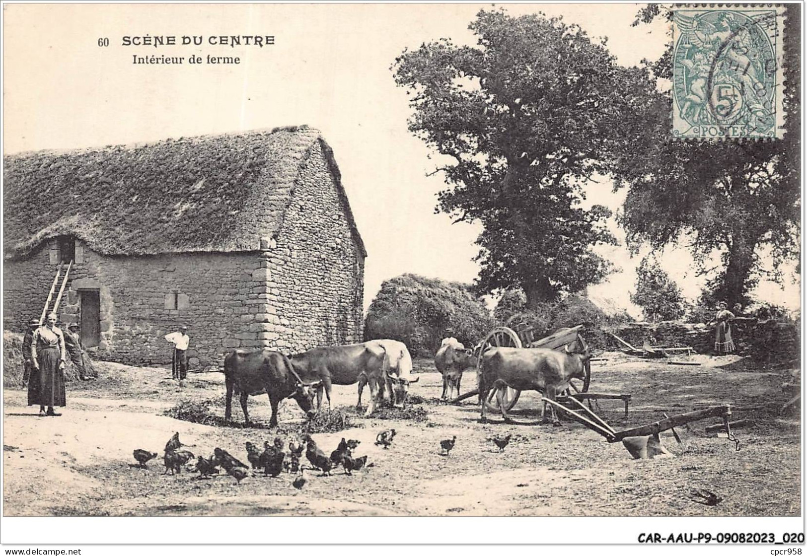 CAR-AAUP9-0616 - AGRICULTURE - SCENE DU CENTRE - Interieur De Ferme  - Boerderijen