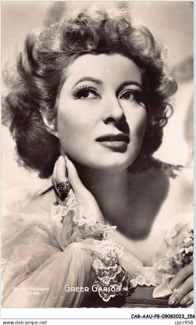 CAR-AAUP8-0595 - ACTRICE - GREER GARSON  - Entertainers