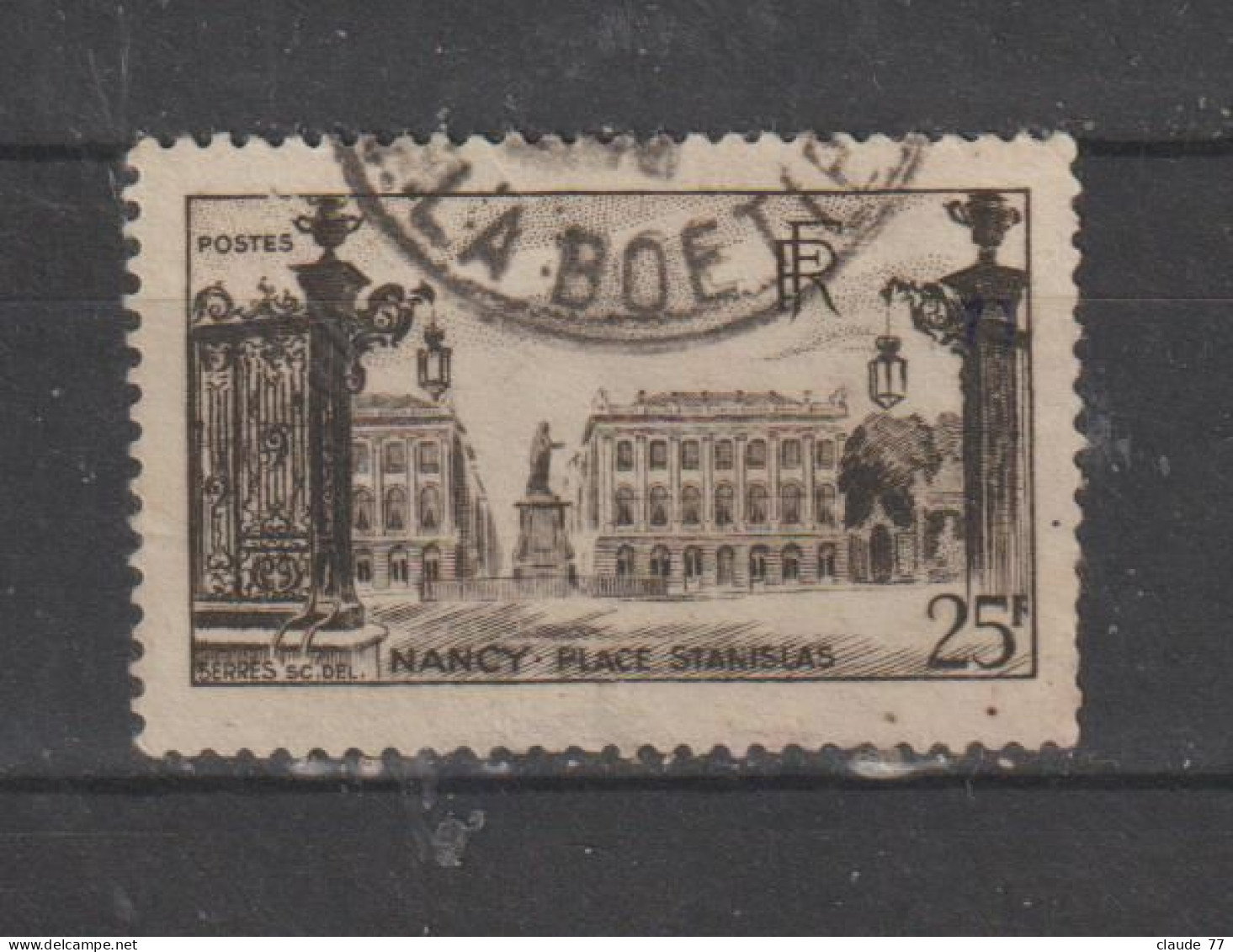 France :  1947 : Nancy- Place Stanislas Obl. N° 778 - Oblitérés