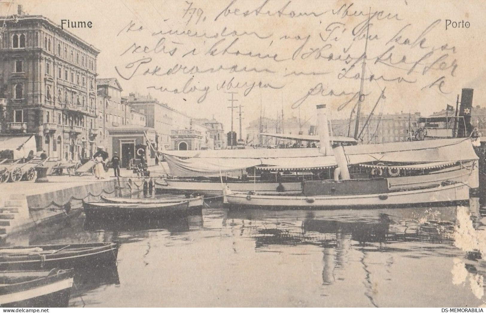 Rijeka Fiume - Porto 1906 - Kroatien