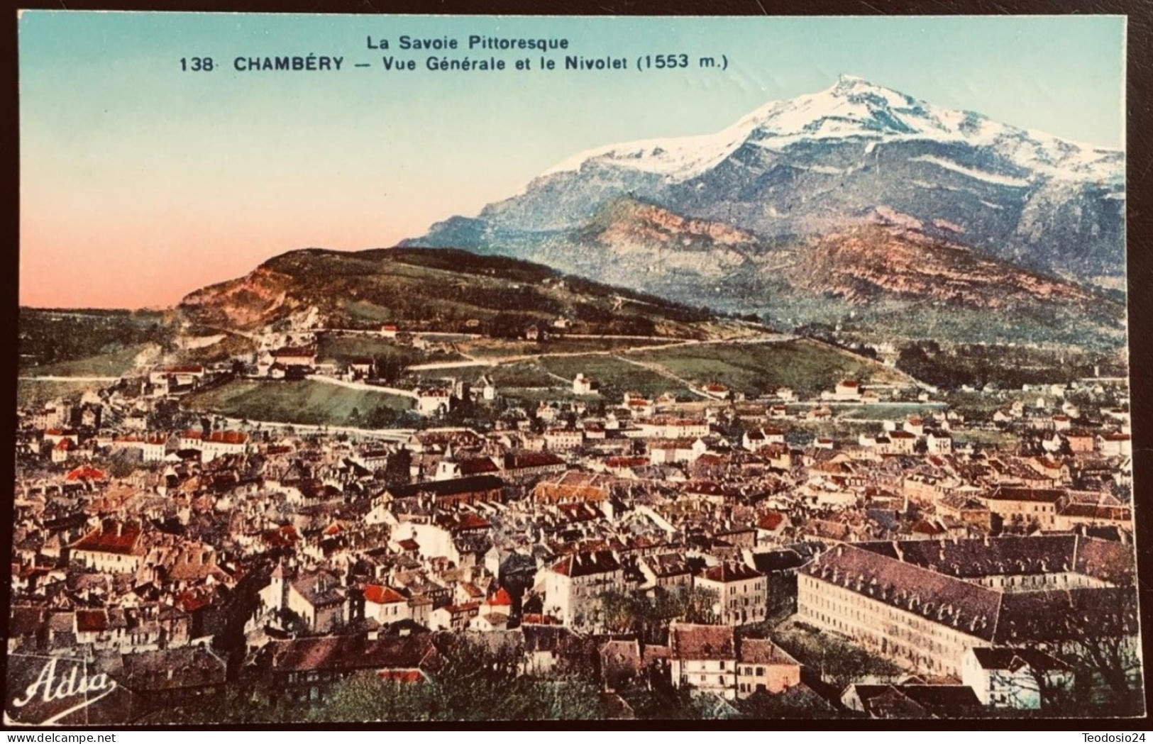 CHAMBÉRY , Vue Générale Et Le Nivolet - Chambery