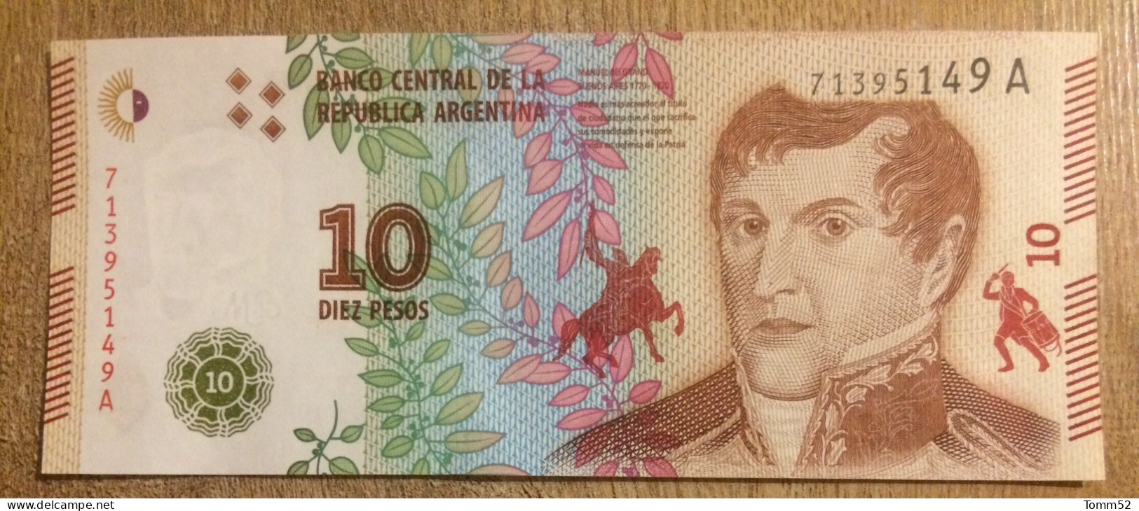 ARGENTINA 10 Pesos UNC - Argentine
