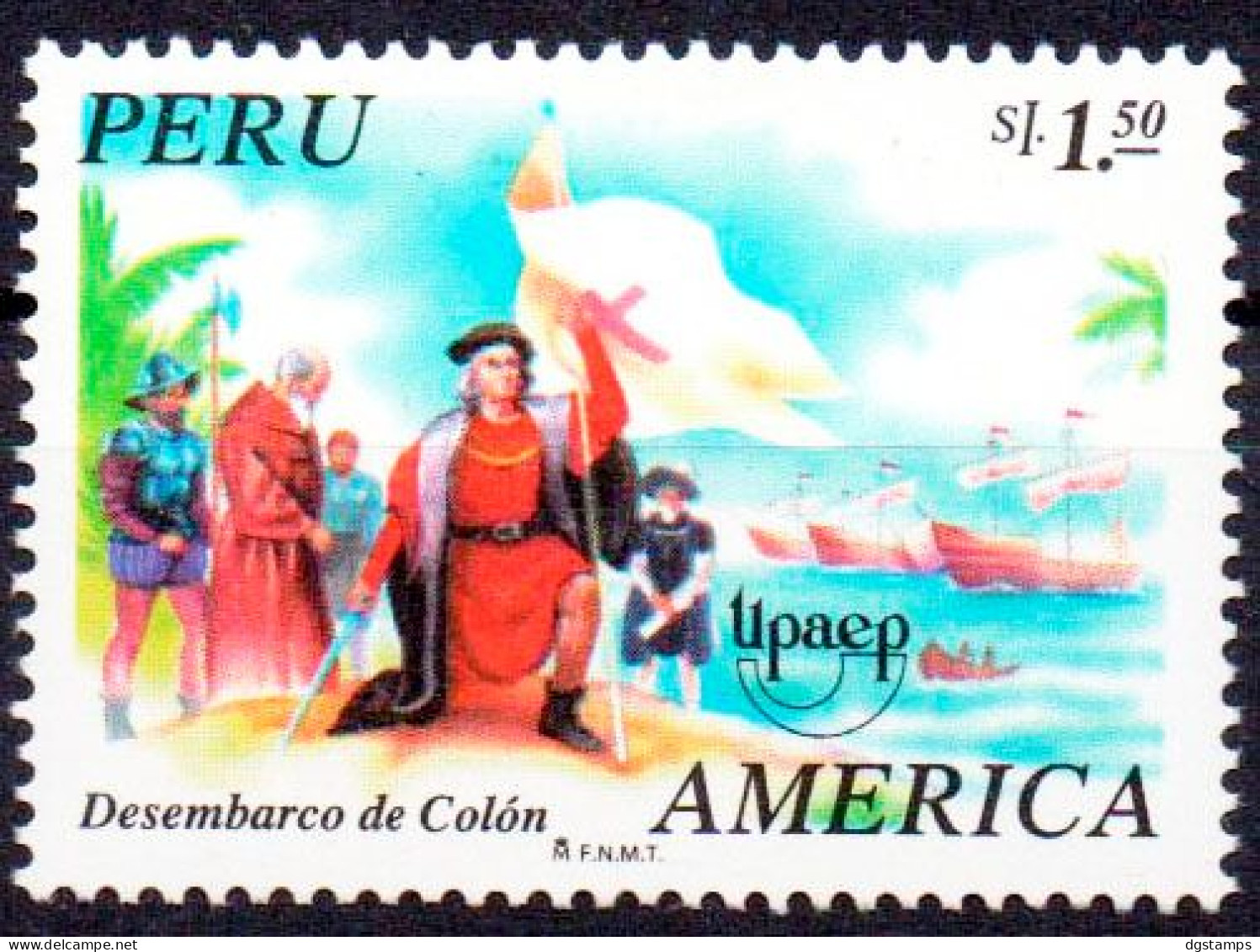 Peru 1995 ** UPAEP 1992 Five Hundred Years Of The Discovery Of America. - Perù