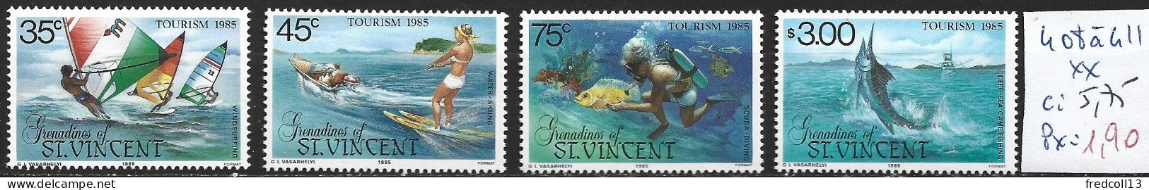 SAINT-VINCENT & GRENADINES 408 à 11 ** Côte 5.75 € - St.Vincent & Grenadines