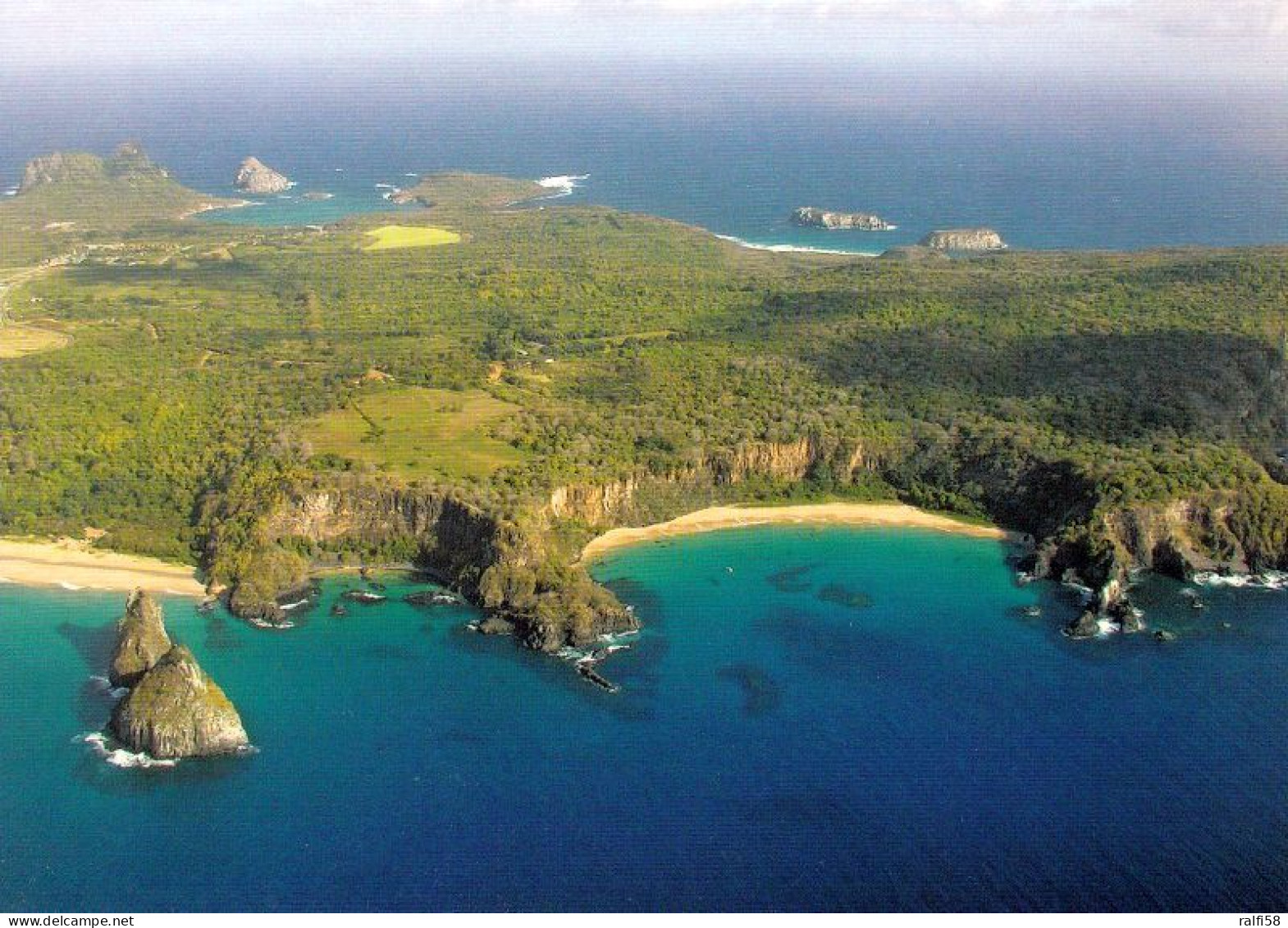 1 AK Island Fernando De Noronha * Blick Auf Die Inselgruppe - Zu Brasilien Atlantic Ocean Seit 2001 UNESCO * - Other & Unclassified