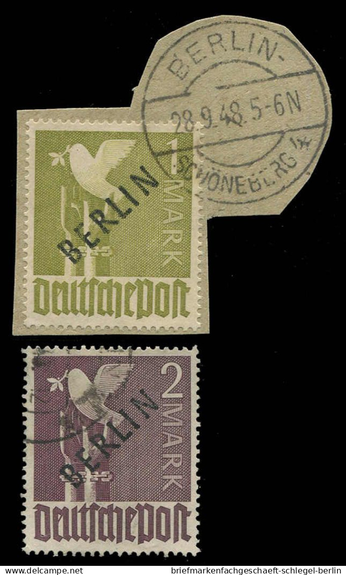 Berlin, 1948, 17-20 X, Briefstück - Other & Unclassified