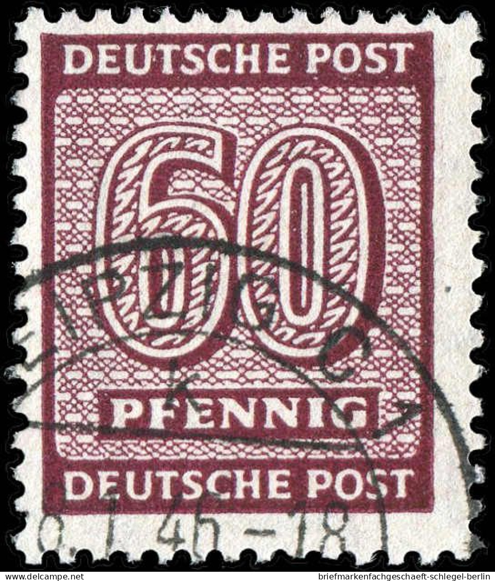 SBZ - Westsachsen, 1945, 137 Yb, Gestempelt - Other & Unclassified