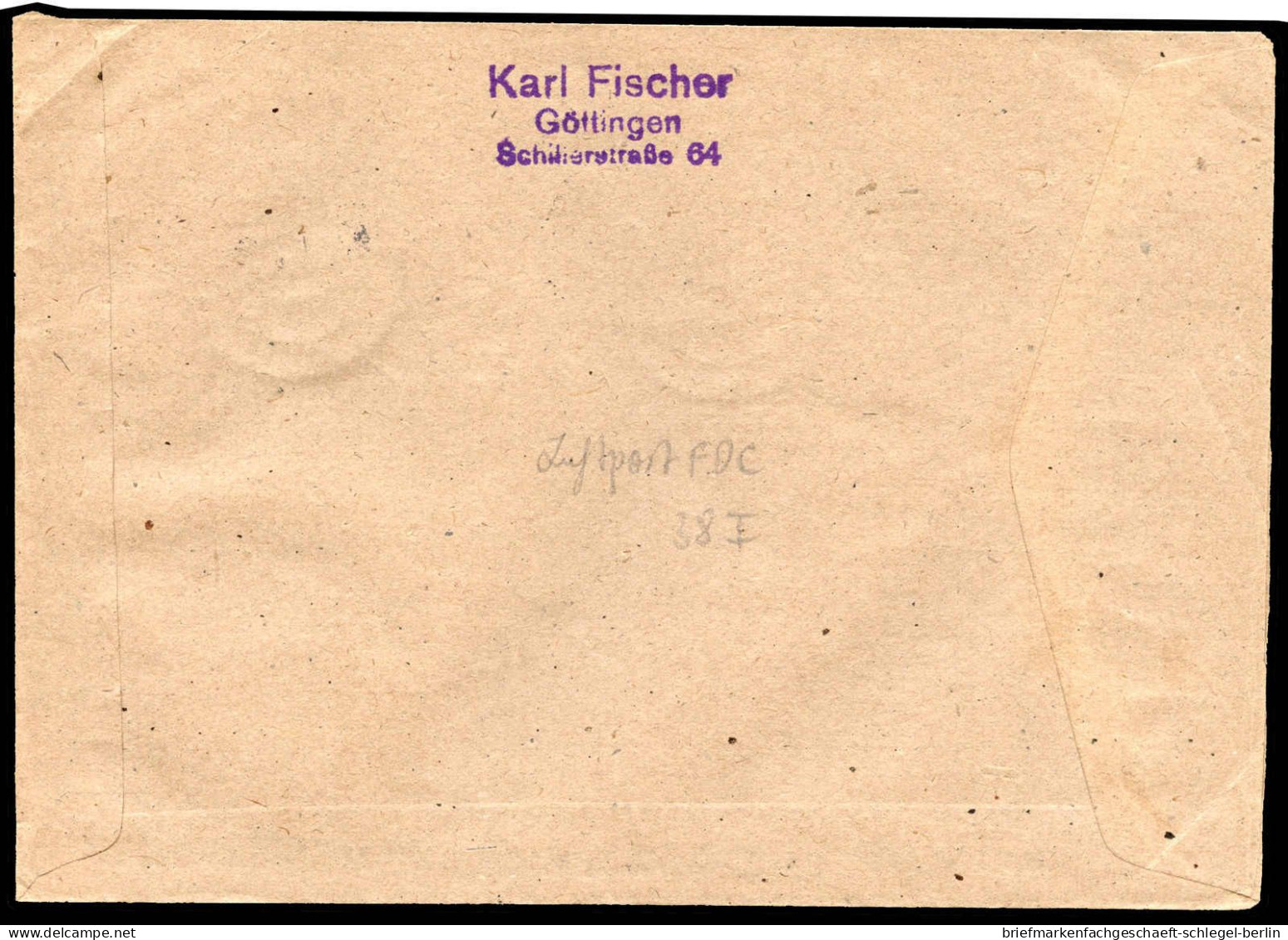 Amerik.+Brit. Zone (Bizone), 1948, 37 I + 38 I + 41 II, Brief - Brieven En Documenten