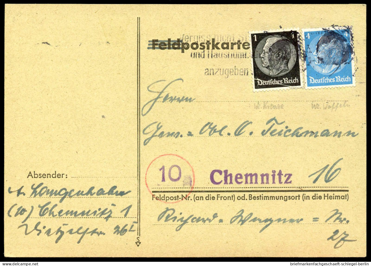 Sächsische Schwärzungen, 1945, AP 512 I + 514 I, Brief - Andere & Zonder Classificatie