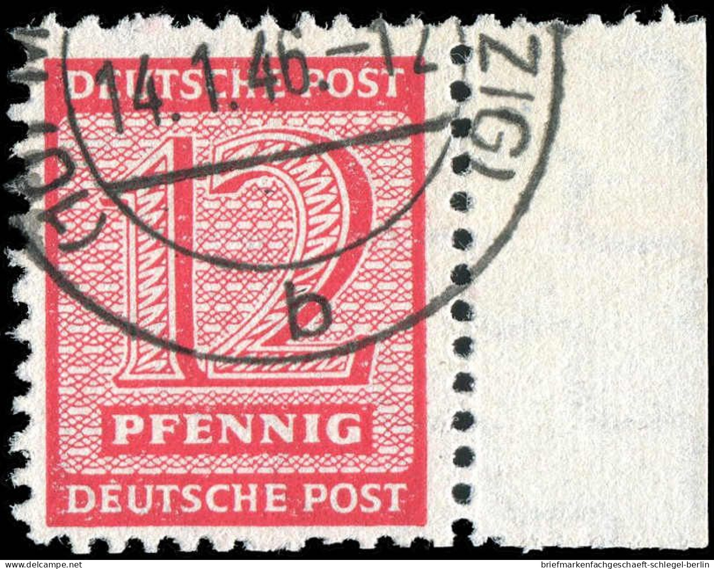 SBZ - Westsachsen, 1945, 119 AY, Briefstück - Sonstige & Ohne Zuordnung