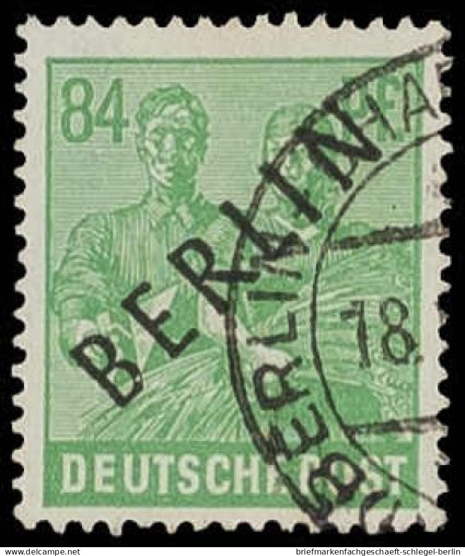 Berlin, 1948, 16 AF IX, Gestempelt - Otros & Sin Clasificación
