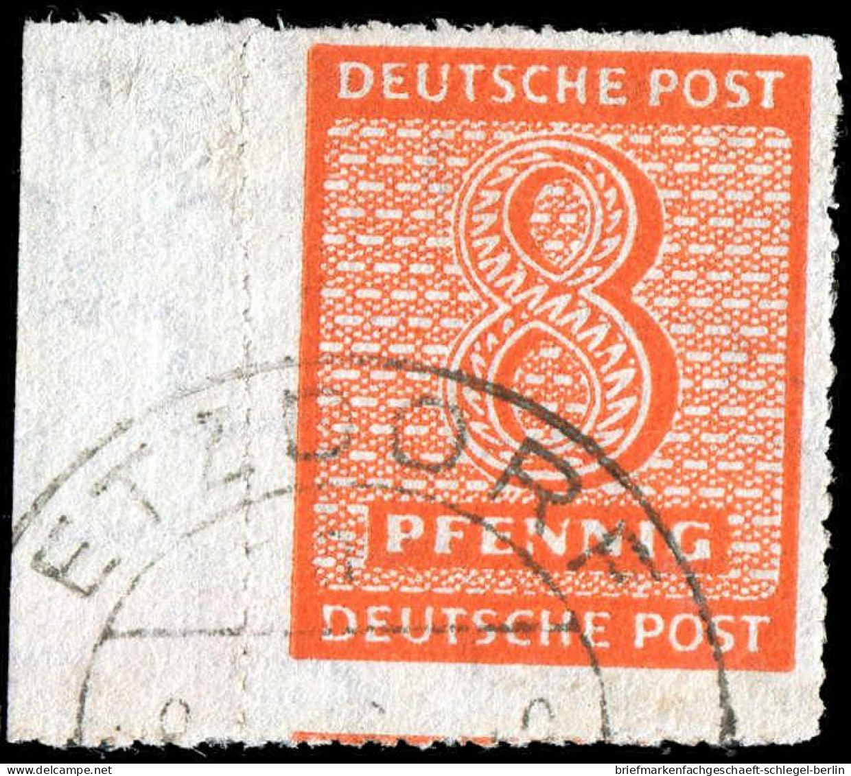 SBZ - Westsachsen, 1945, 118 DY, Gestempelt - Otros & Sin Clasificación