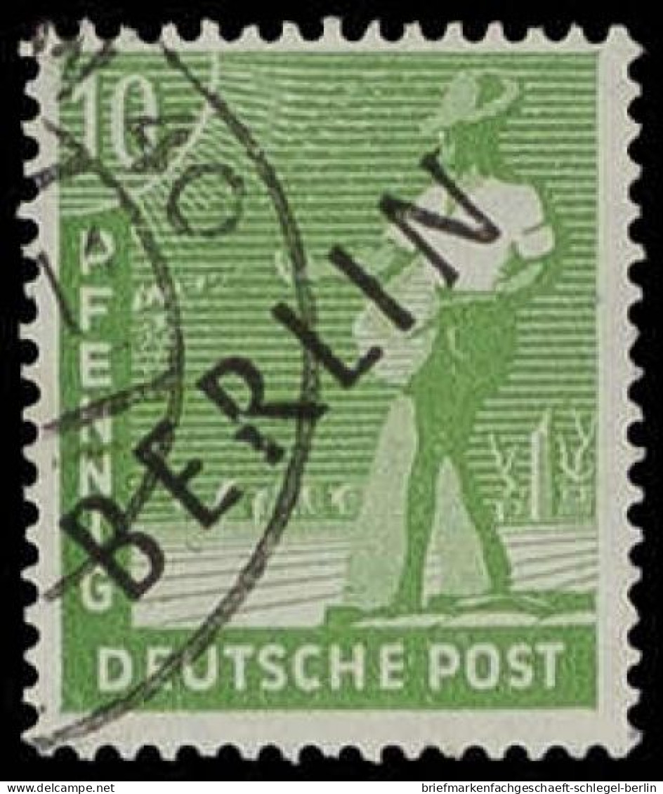 Berlin, 1948, 4 IV, Gestempelt - Other & Unclassified