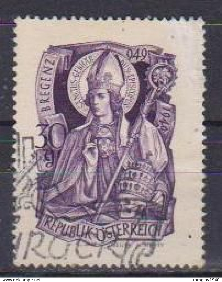 AUSTRIA 1949  MILLENARIO DI SAN GERARDO UNIF. 771 USATO VF - Used Stamps