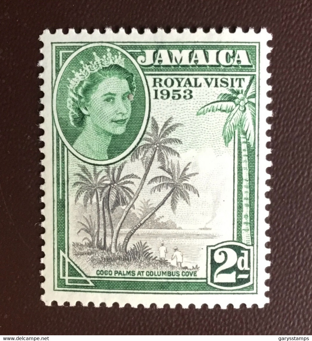 Jamaica 1953 Royal Visit Palm Trees MNH - Jamaica (...-1961)