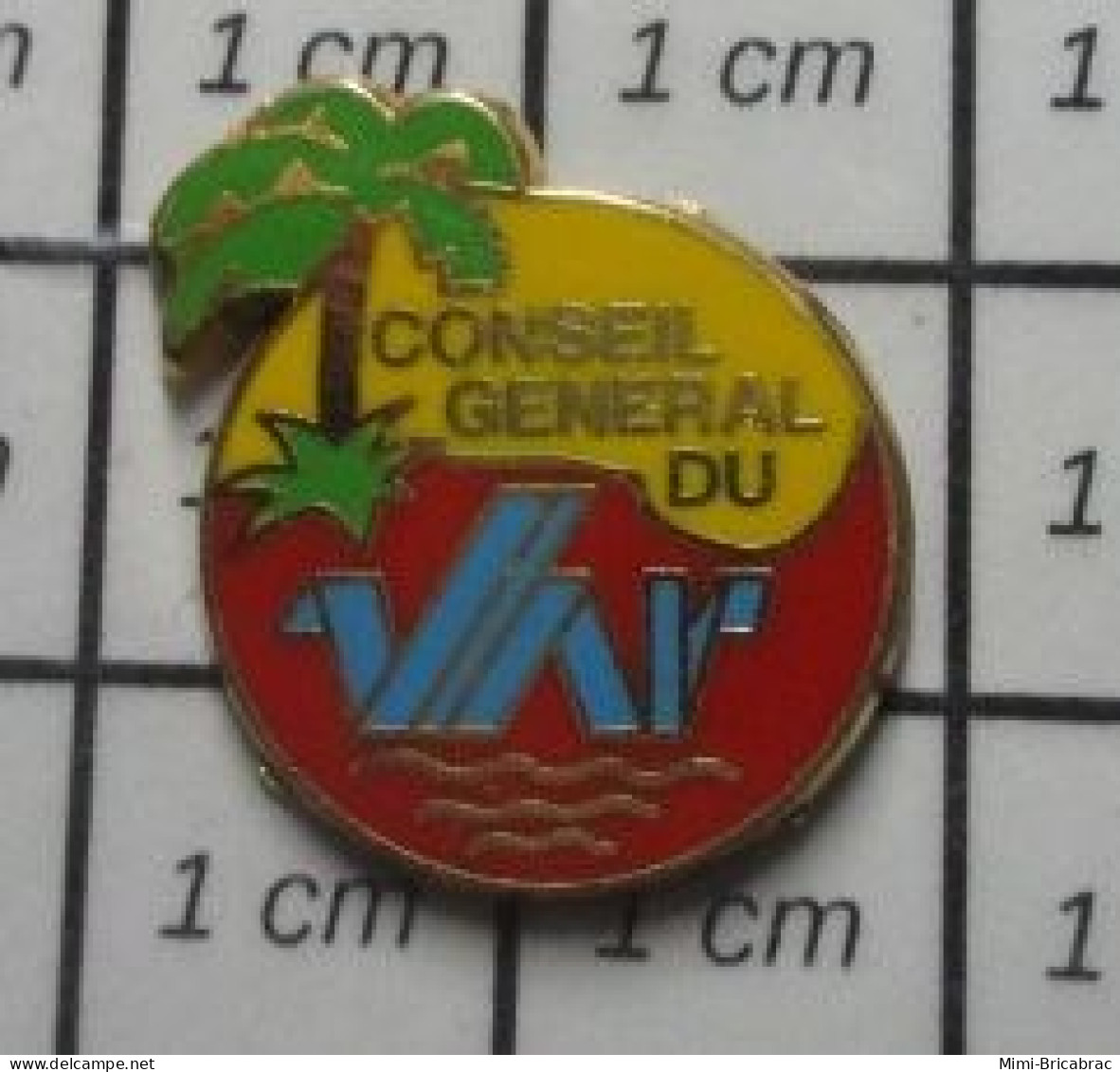 813G  Pin's Pins / Beau Et Rare / ADMINISTRATIONS / CONSEIL GENERAL DU VAR - Administración