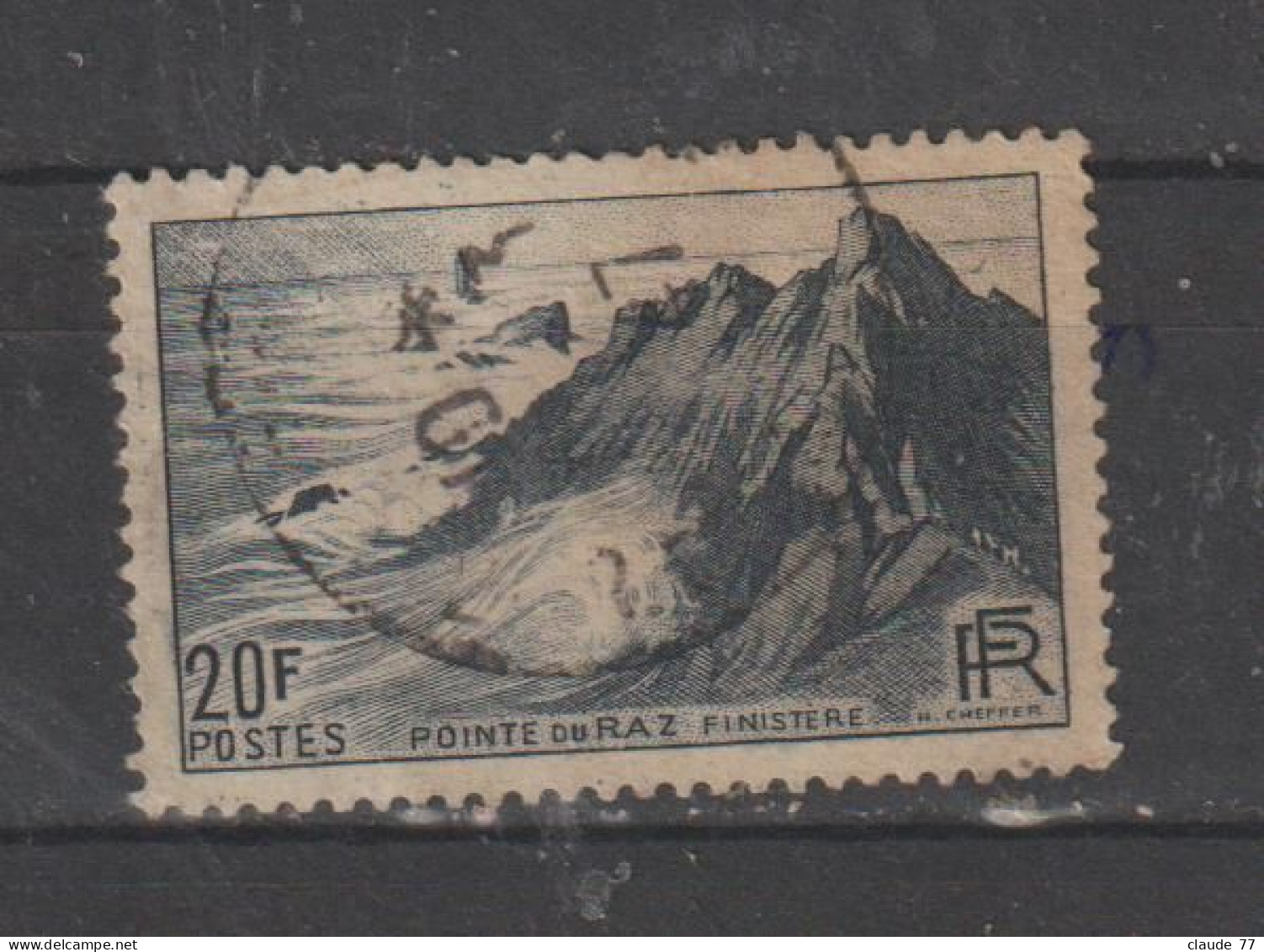 France :  1946 : La Pointe Du Raz Obl. N° 764 - Oblitérés