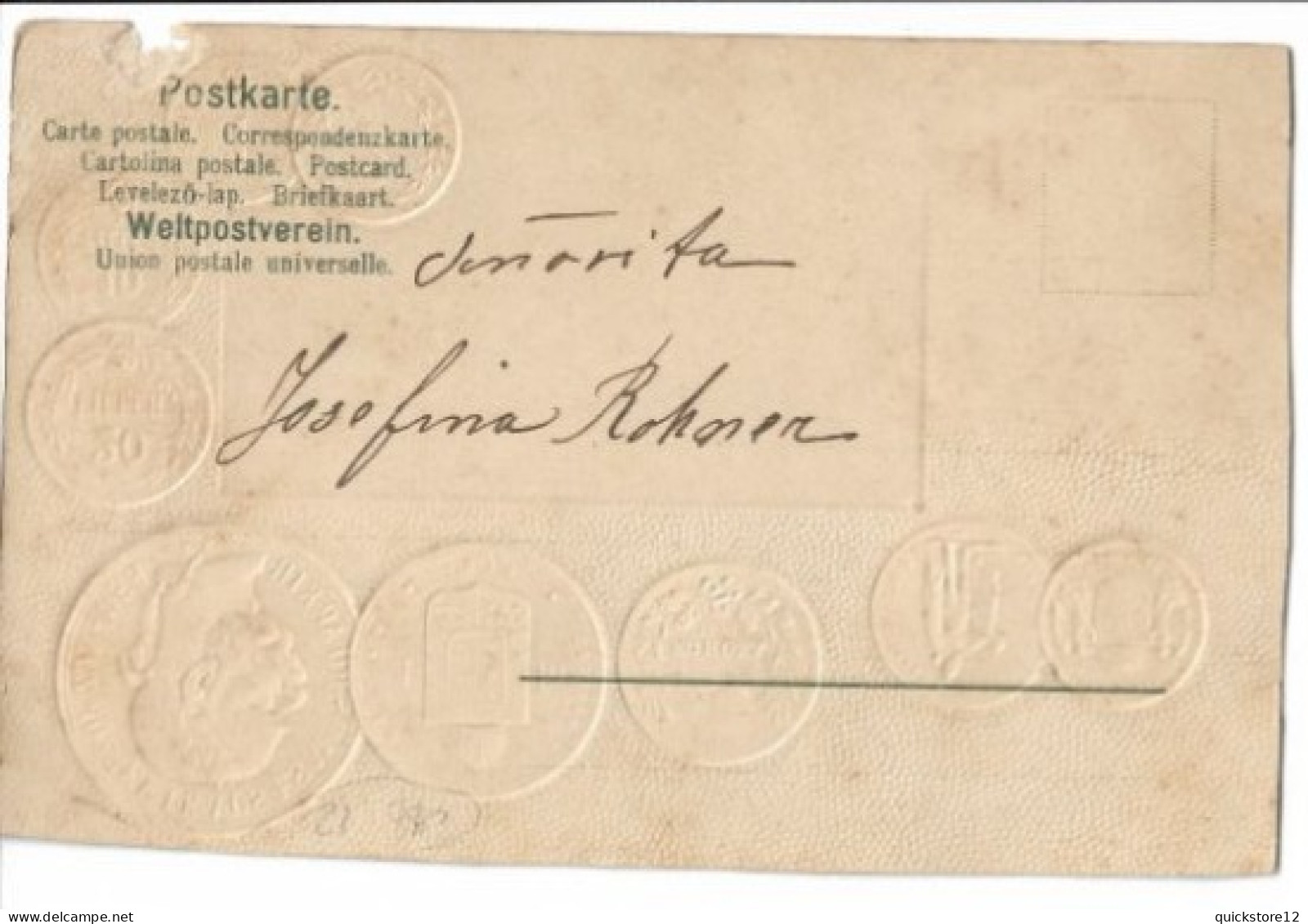 Postal Numismática 7267 - Münzen (Abb.)