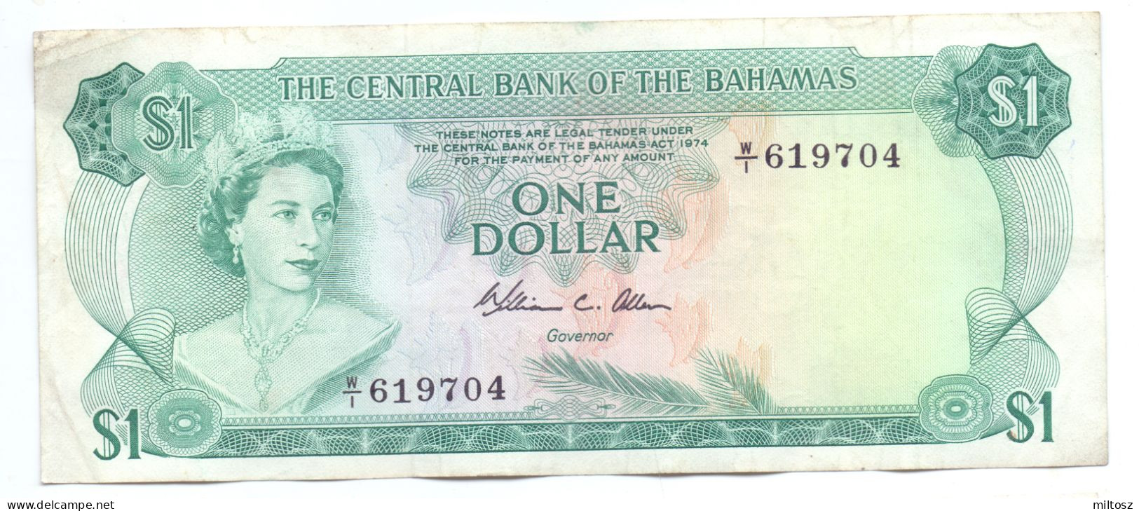 Bahamas 1 Dollar 1974 (b) - Bahamas