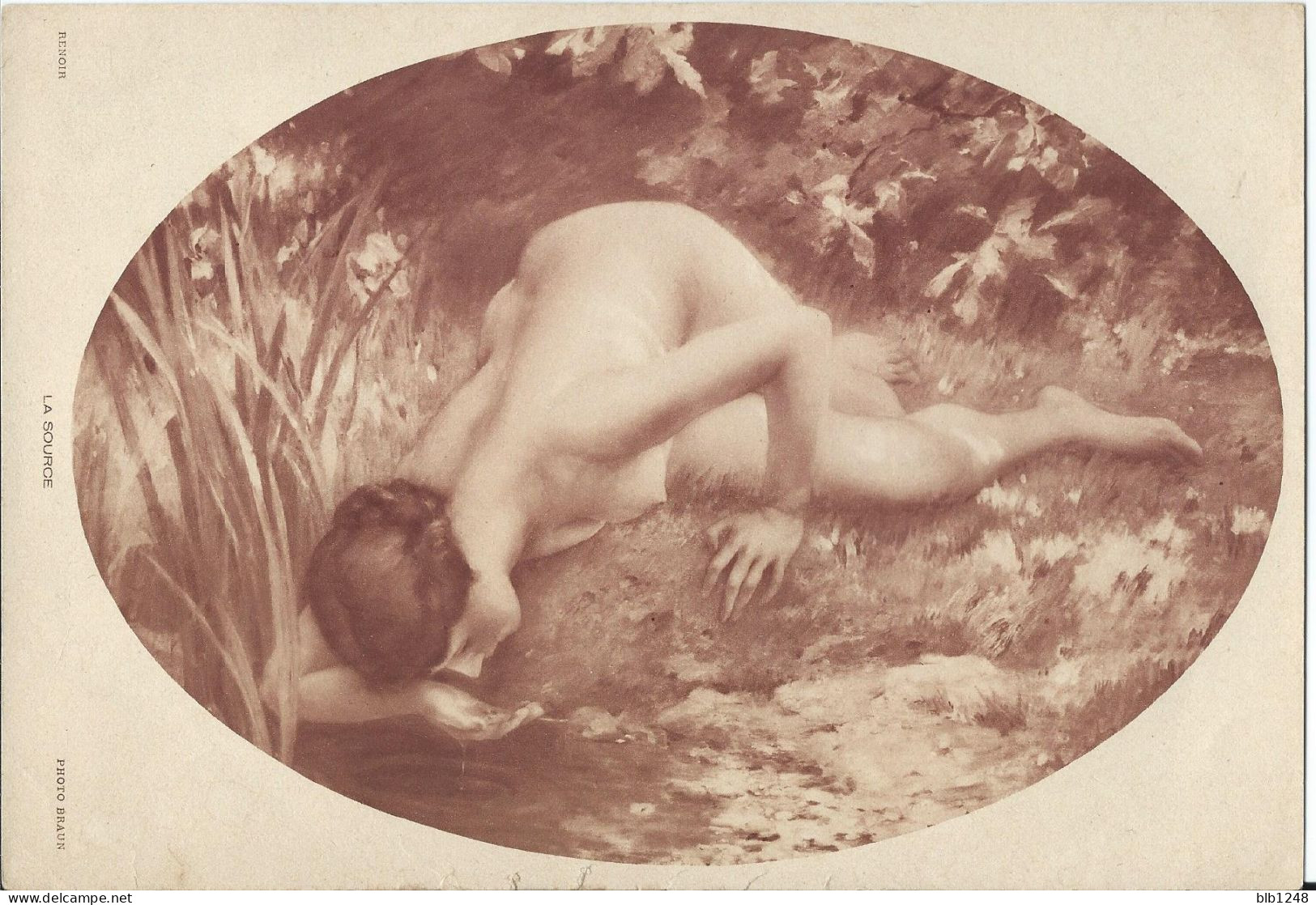 Renoir La Source Photo Braun Nue Erotique - Sonstige & Ohne Zuordnung