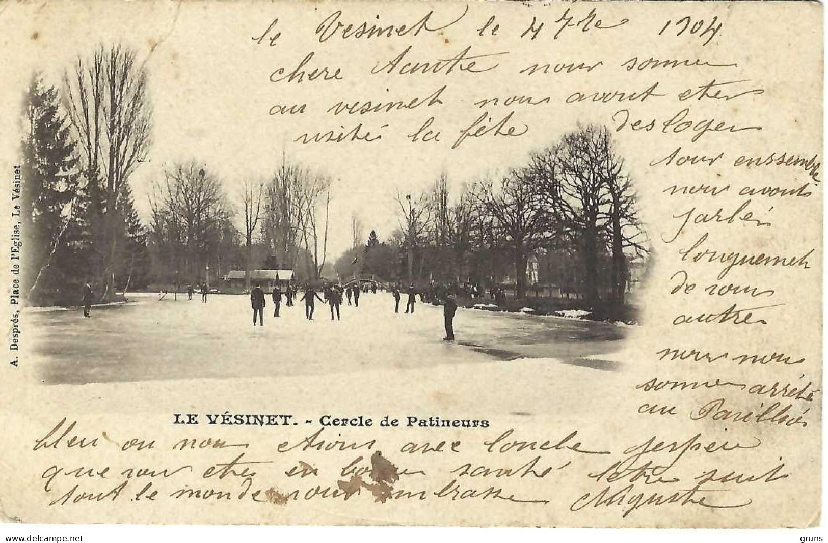 Le Vésinet Cercle Des Patineurs - Le Vésinet