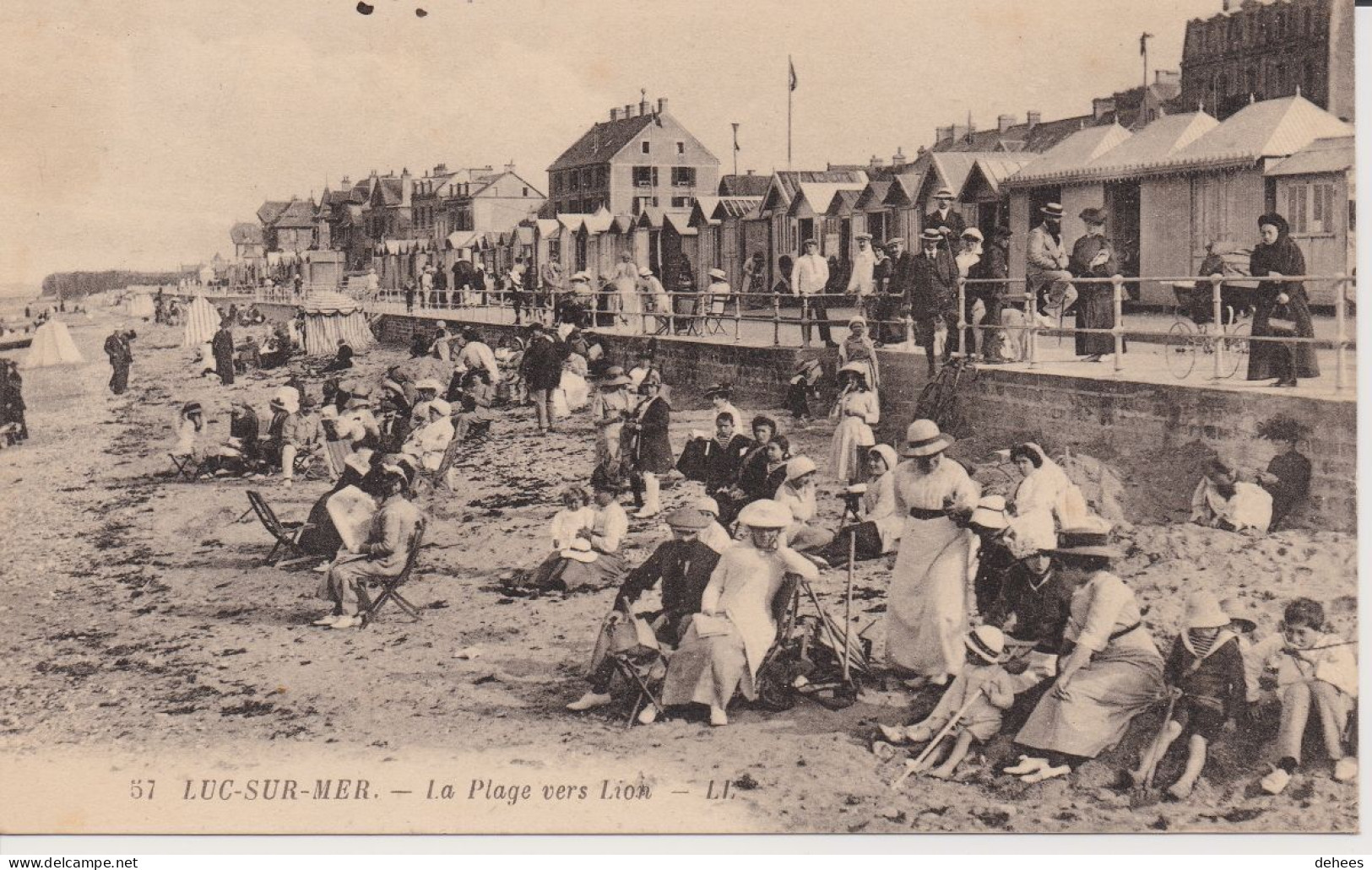 14 - Luc-sur-Mer, La Plage VersLion - Luc Sur Mer