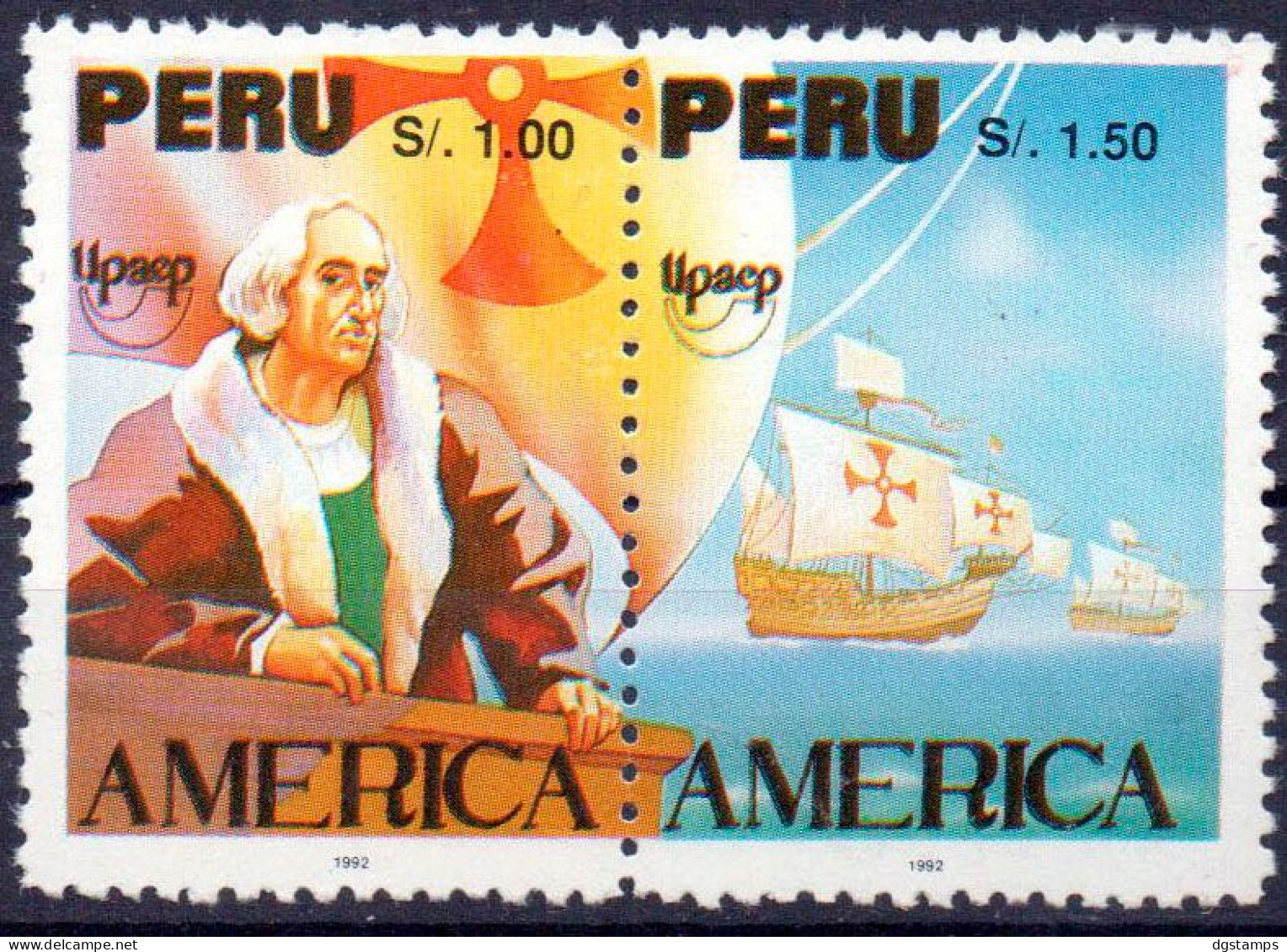 Peru 1992 ** Upaep Not Issued. 500 Years Of The Discovery Of America. - Peru