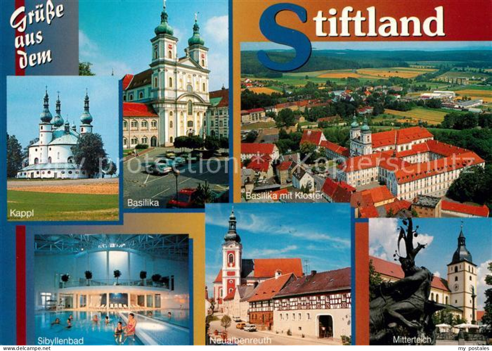 73269087 Stiftland Oberpfalz Kappl Basilika Kloster Sibyllenbad Neualbenreuth Mi - Lenggries