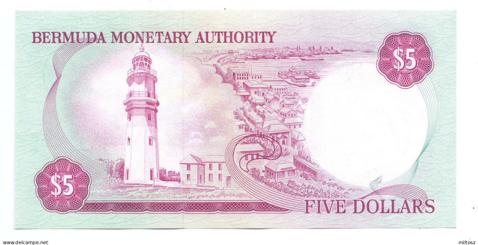 Bermudas 5 Dollars 1978 - Bermuda