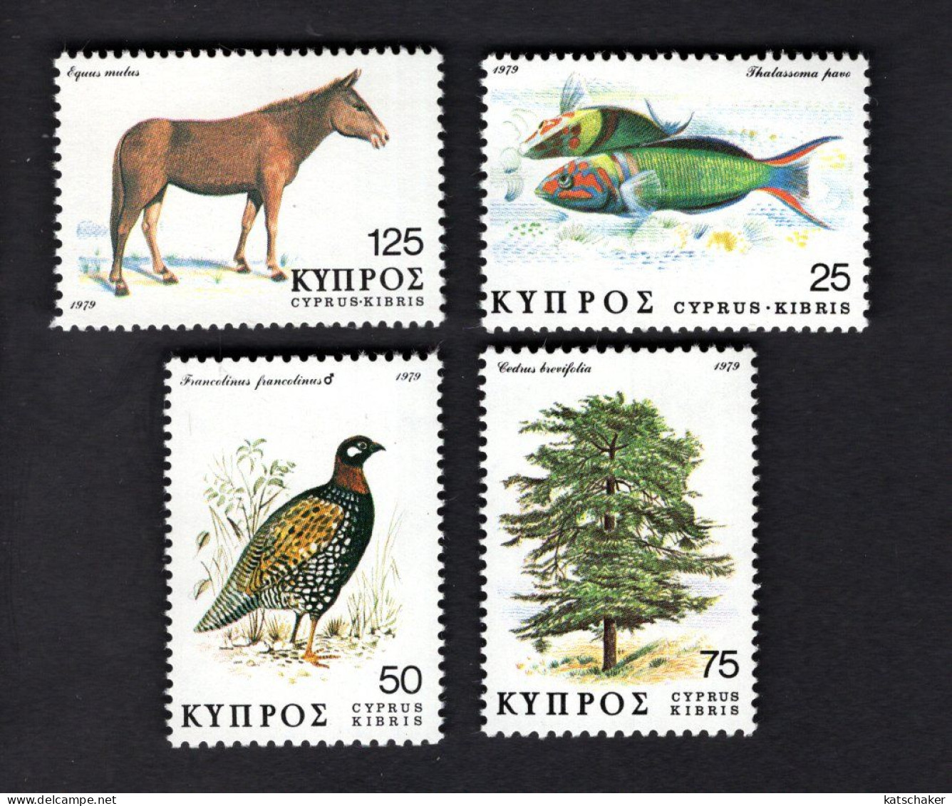 2024726354 1979 SCOTT 516 519  (XX) POSTFRIS MINT NEVER HINGED - FAUNA AND FLORA - Unused Stamps