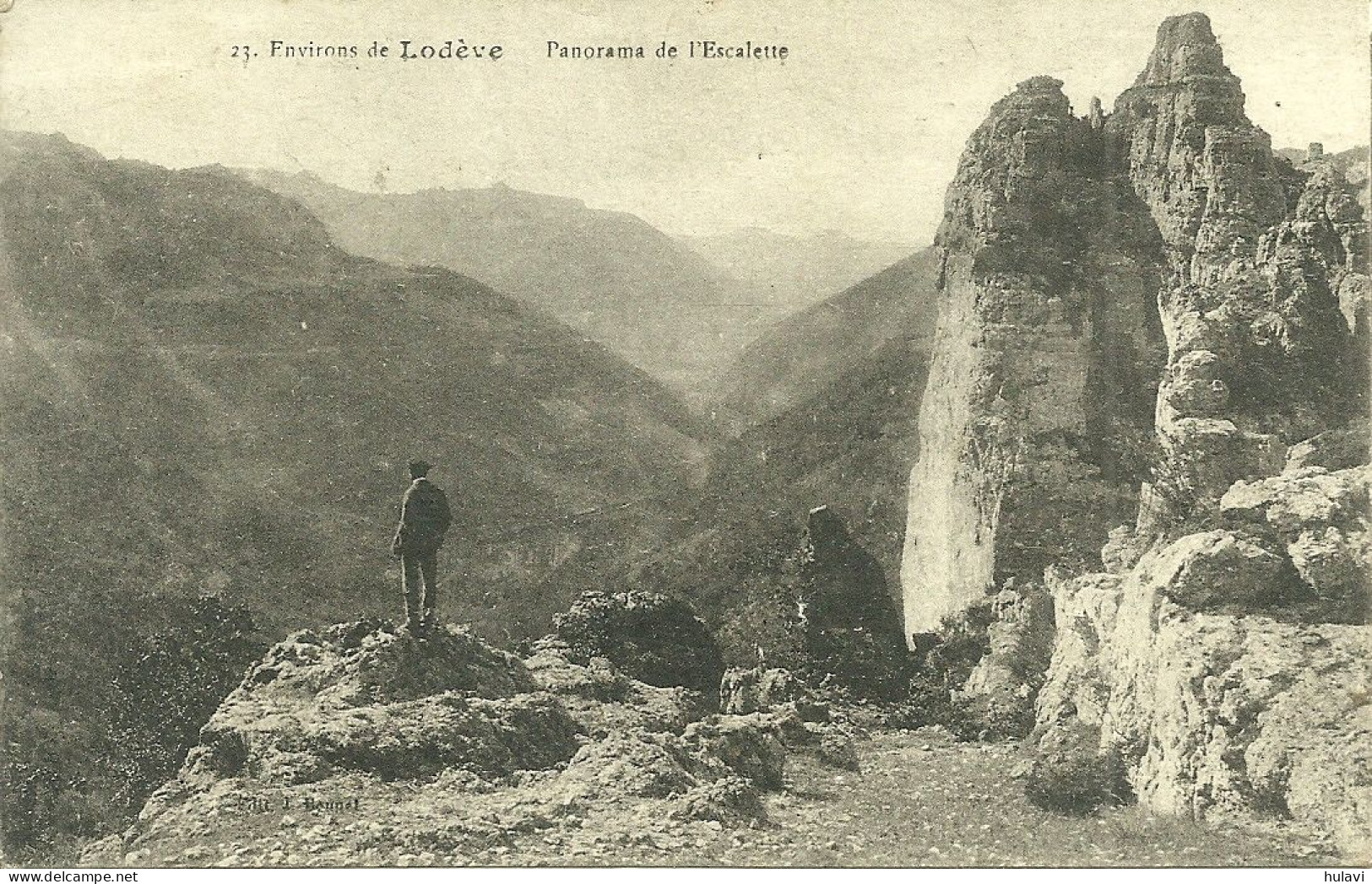 34  ENVIRONS DE LODEVE - PANORAMA DE L' ESCALETTE (ref 780) - Lodeve