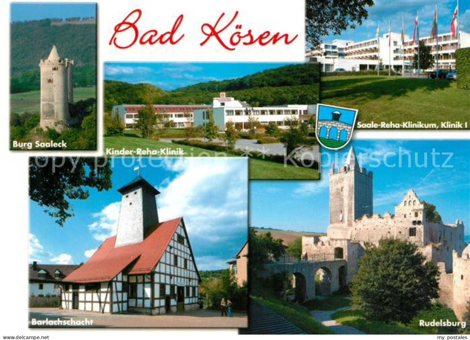 73268954 Bad Koesen Burg Saaleck Reha Klinik Barlachschacht Rudelsburg Bad Koese - Bad Kösen