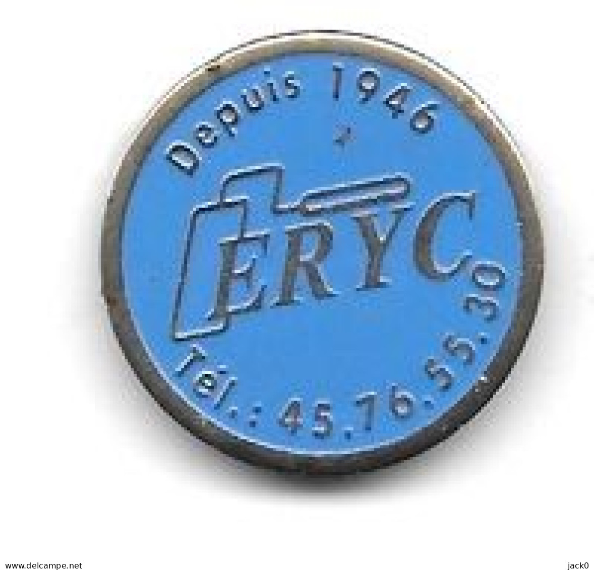 Jeton De Caddie  OCAI  Depuis 1909  Verso  ERYC  Depuis 1946, Recto  Verso - Trolley Token/Shopping Trolley Chip
