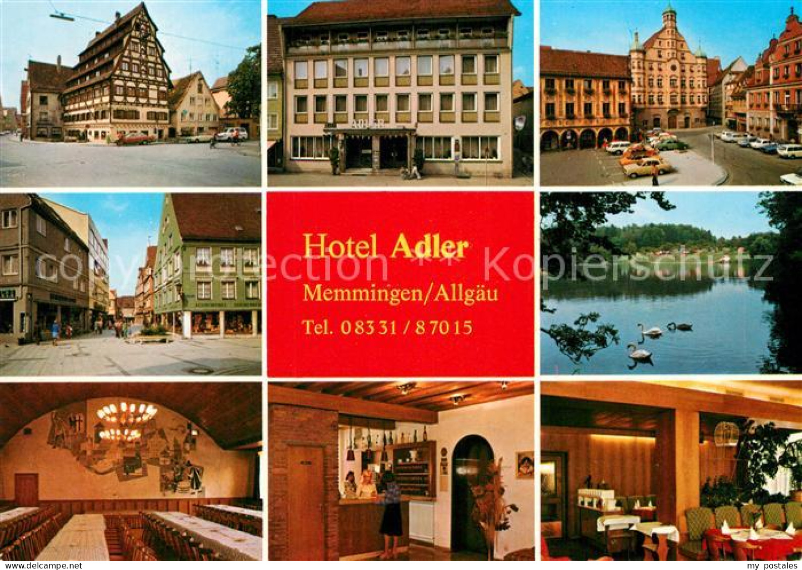 73268939 Memmingen Siebendaecherhaus Hotel Adler Marktplatz Fussgaengerzone Buxh - Memmingen