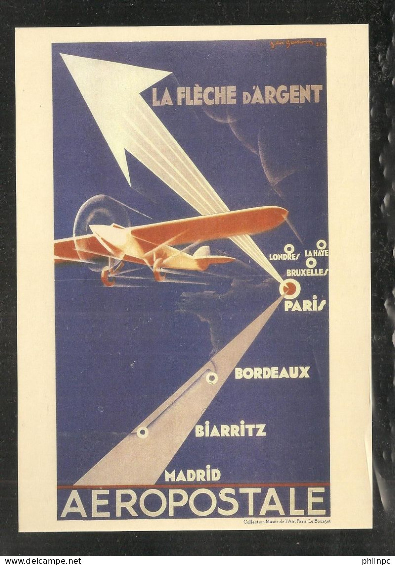 France, Entier Postal, Prêt à Poster, Carte Postale, Ligne Aéropostale, La Flèche D'argent, Neuf **, TTB - PAP: Sonstige (1995-...)