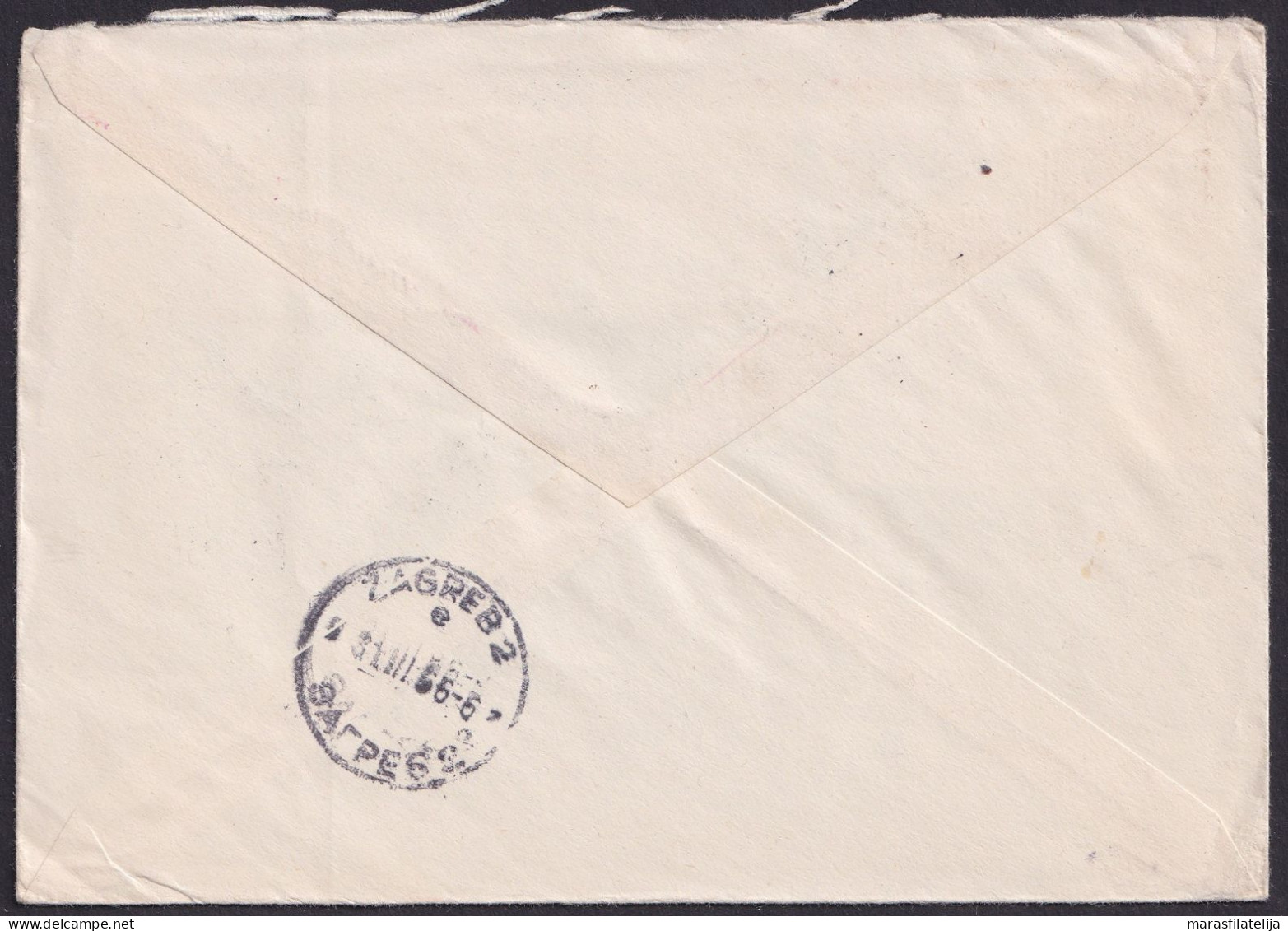 Czechoslovakia 1966, Registered Letter To Yugoslavia (II) - Autres & Non Classés