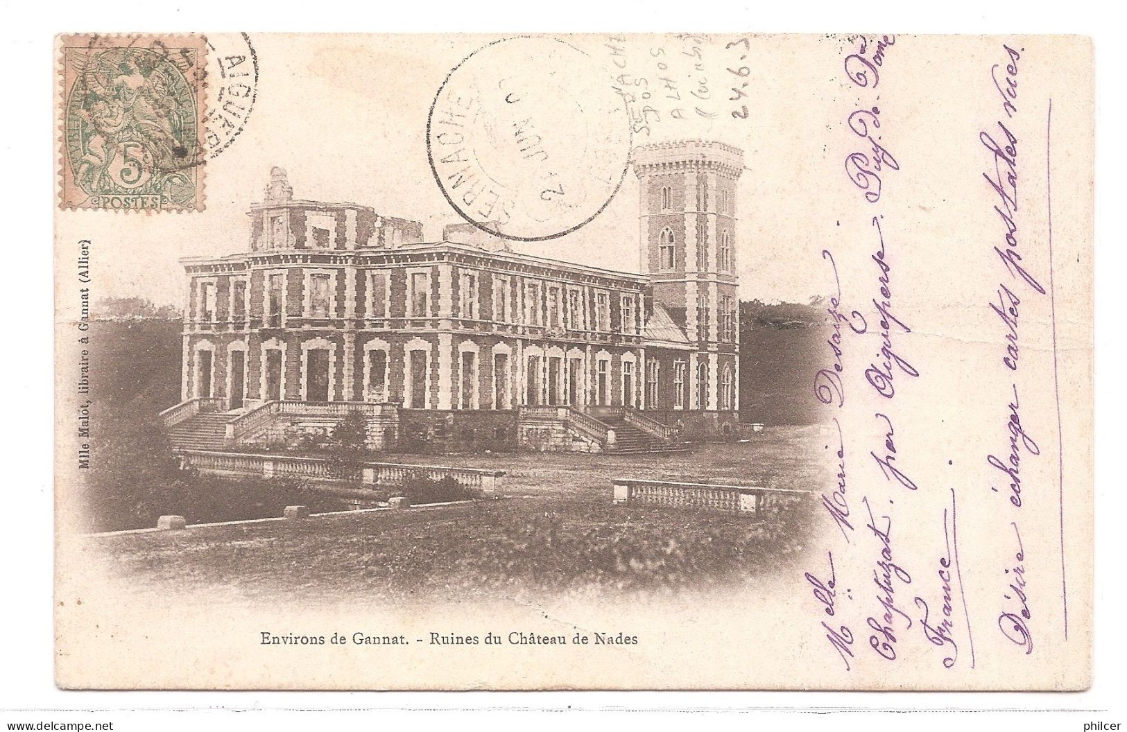 Portugal, 1903, Para Lisboa - Storia Postale