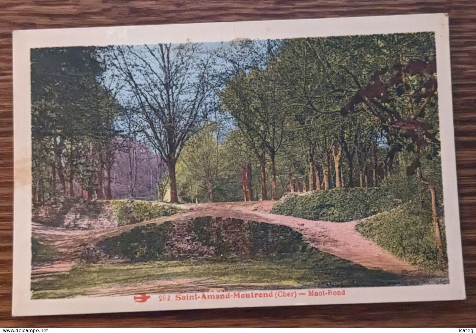 Carte Postale Ancienne Colorisée St Amand Montrond - Mont-Rond - Non Classés