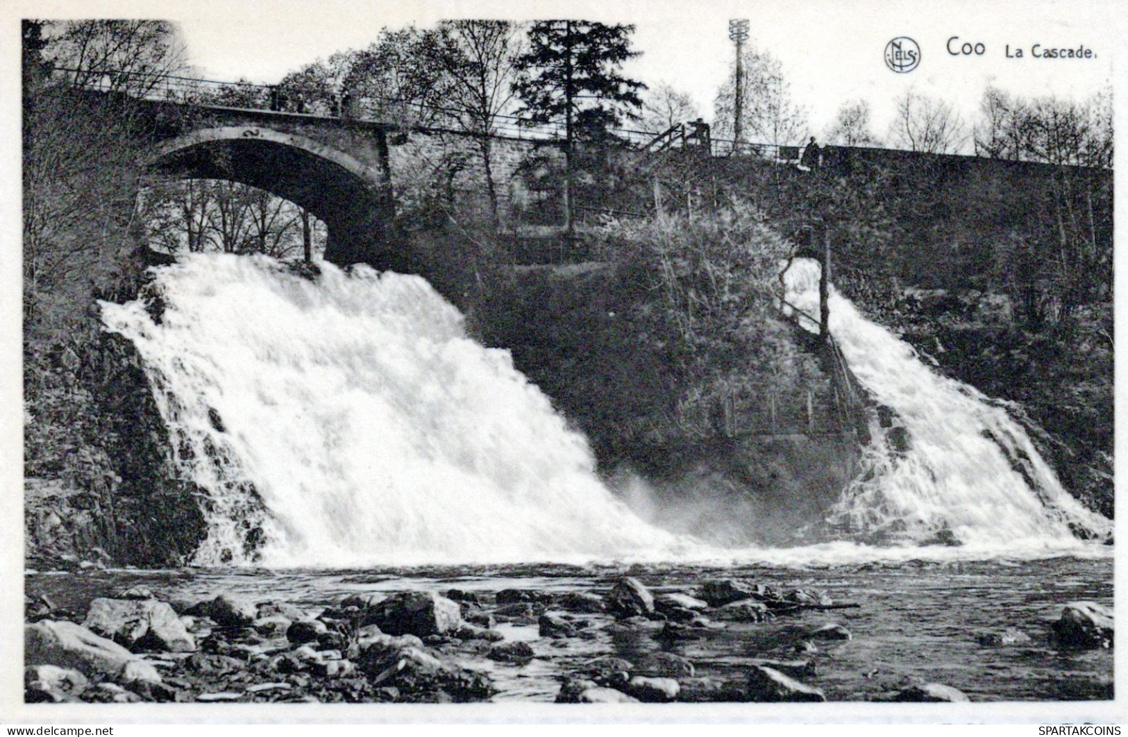 BELGIEN COO WASSERFALL Provinz Lüttich (Liège) Postkarte CPA Unposted #PAD180.DE - Stavelot