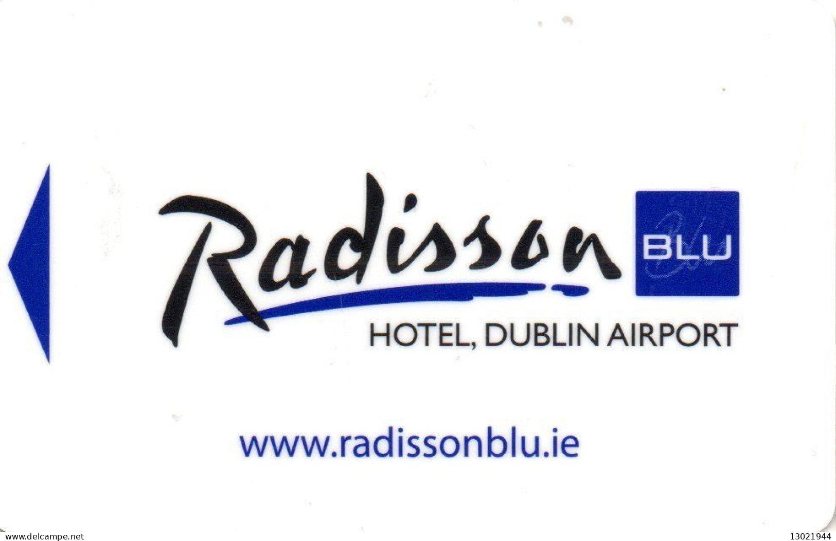 IRLANDA  KEY HOTEL  Radisson Blu Hotel, Dublin Airport - Hotelsleutels (kaarten)