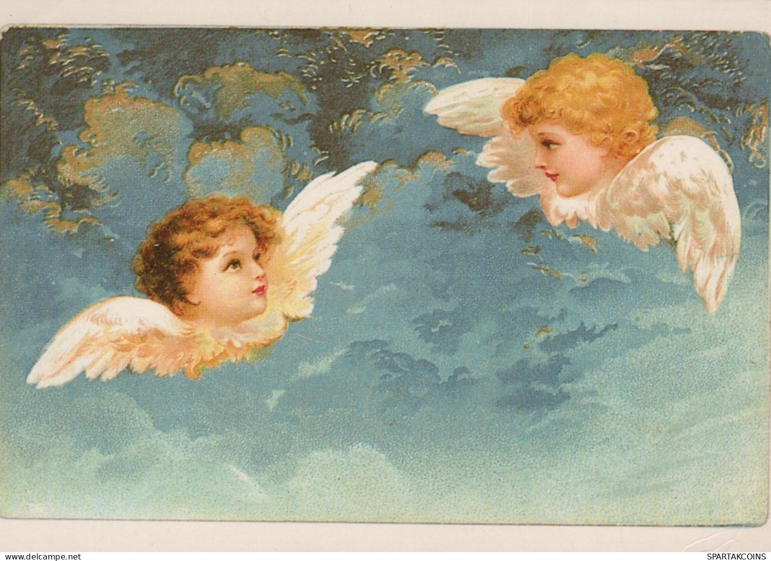 ENGEL WEIHNACHTSFERIEN Feiern & Feste Vintage Ansichtskarte Postkarte CPSM #PAH035.DE - Angels