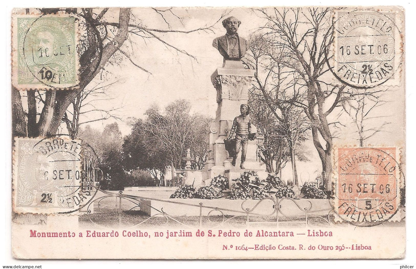 Portugal, 1906, # 126..., Feixedas-Bességes - Lettres & Documents