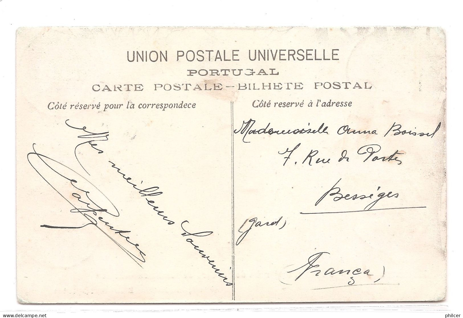 Portugal, 1906, # 126..., Feixedas-Bességes - Lettres & Documents