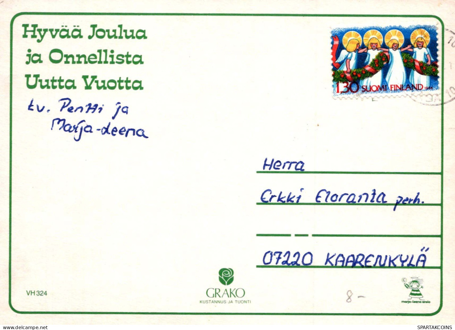 NIÑOS HUMOR Vintage Tarjeta Postal CPSM #PBV370.ES - Humorous Cards