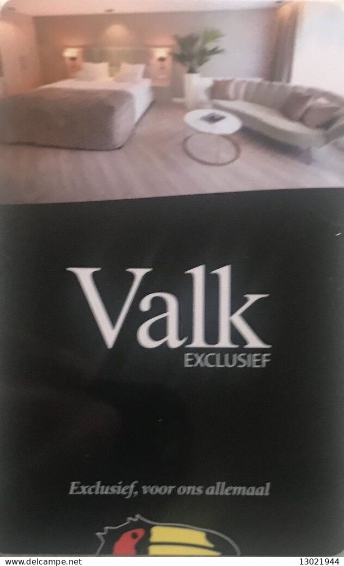 OLANDA  KEY HOTEL  Valk Exclusief - Hotel Keycards