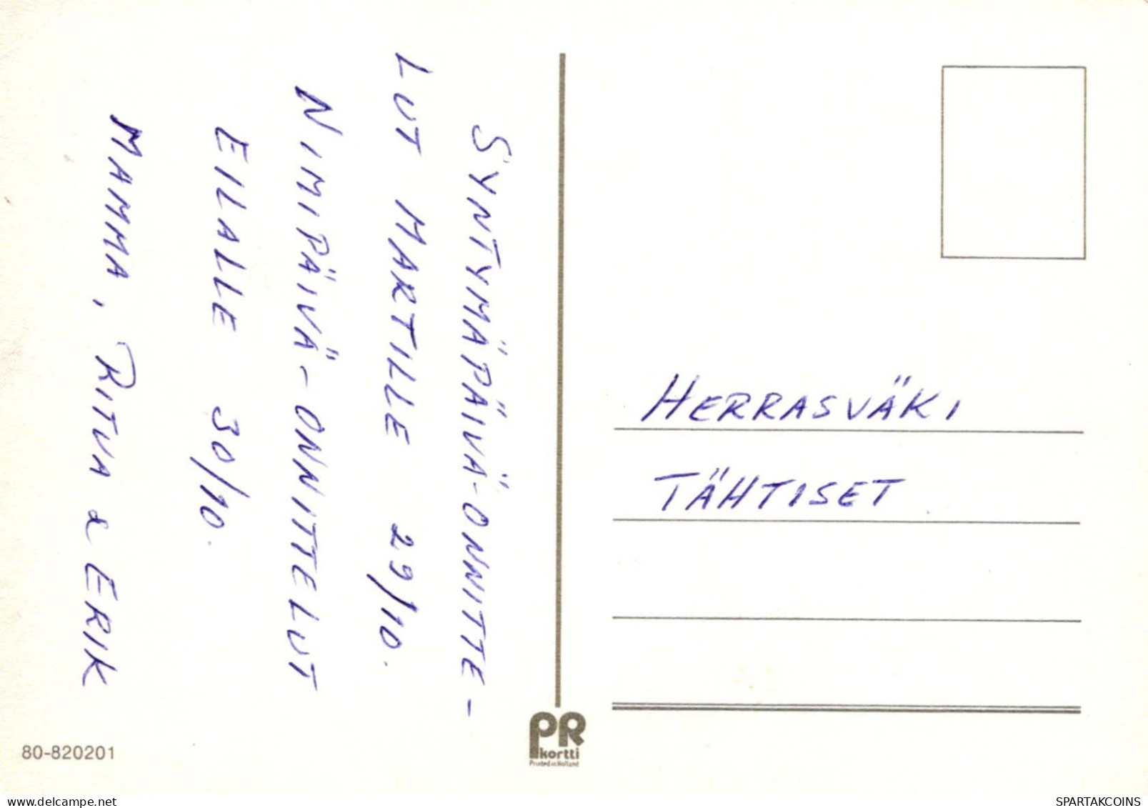 FLORES Vintage Tarjeta Postal CPSM #PAR943.ES - Flores