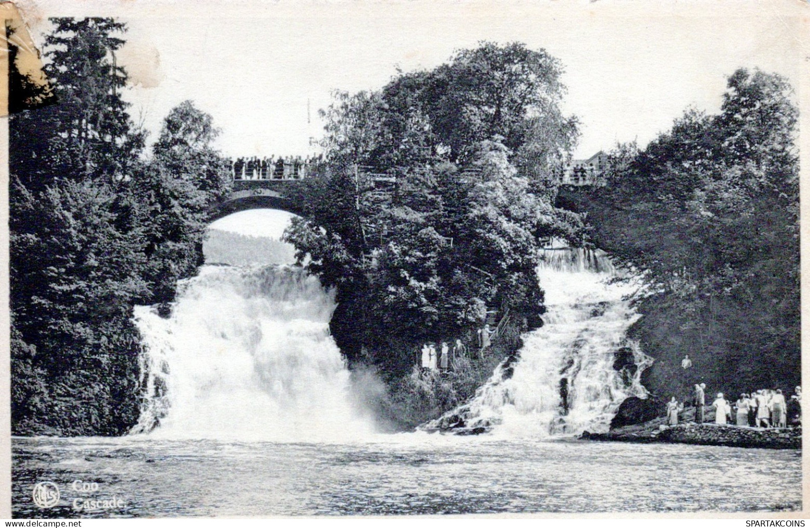 BELGIQUE CASCADE DE COO Province De Liège Carte Postale CPA Unposted #PAD179.FR - Stavelot