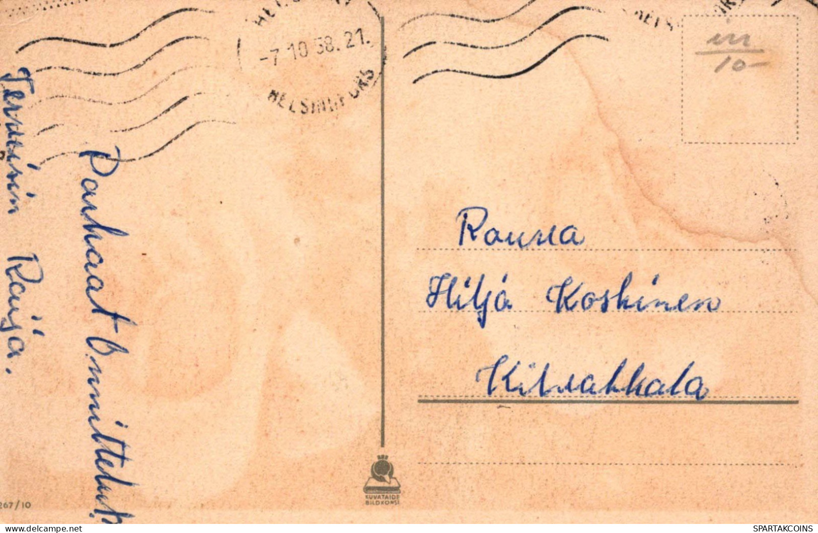FLEURS Vintage Carte Postale CPA #PKE647.FR - Fiori