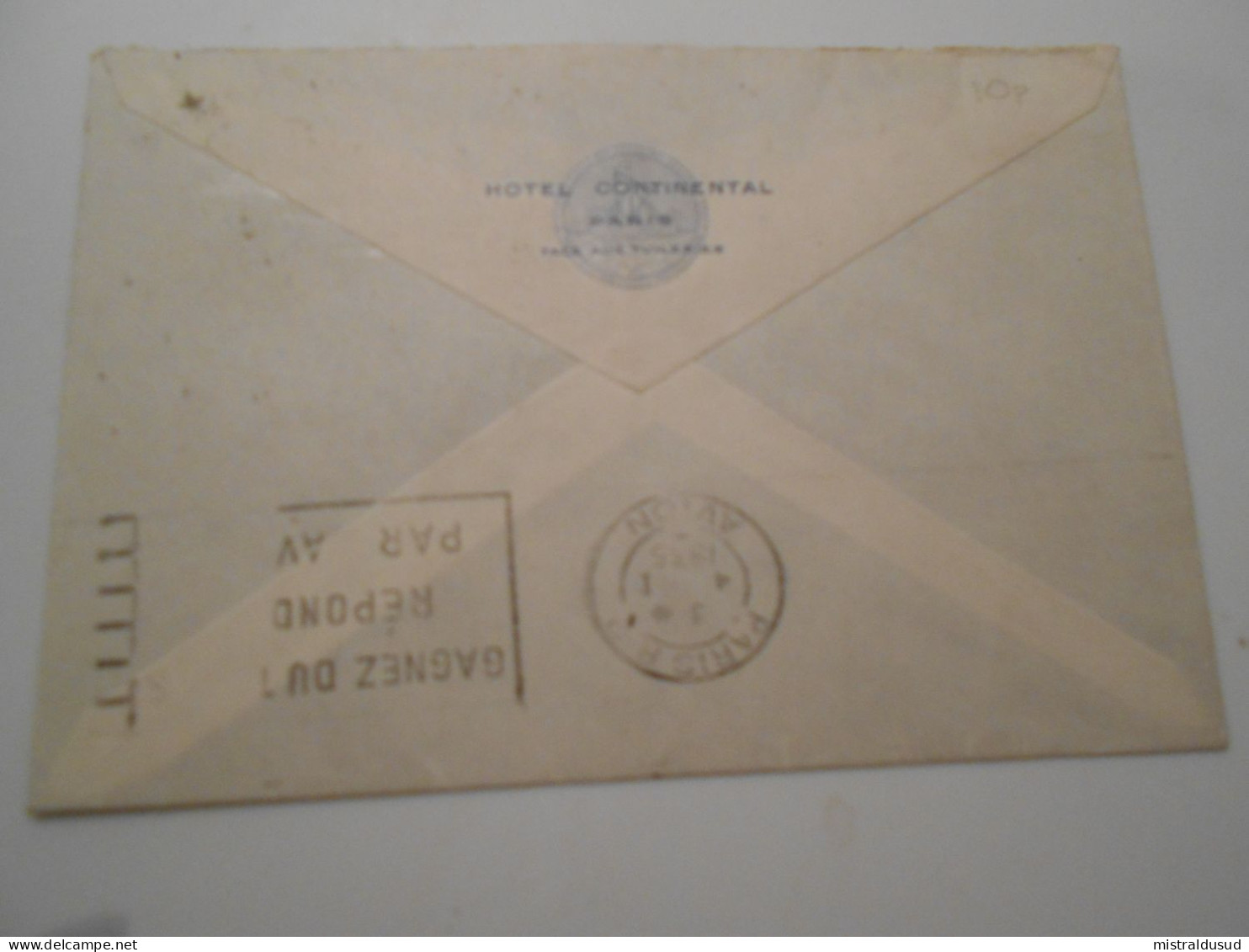 France Poste Aerienne , Lettre De Paris 1935 Pour London - 1927-1959 Lettres & Documents