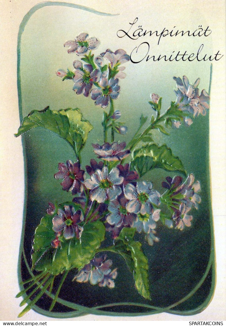 FLEURS Vintage Carte Postale CPSM #PAR283.FR - Flores